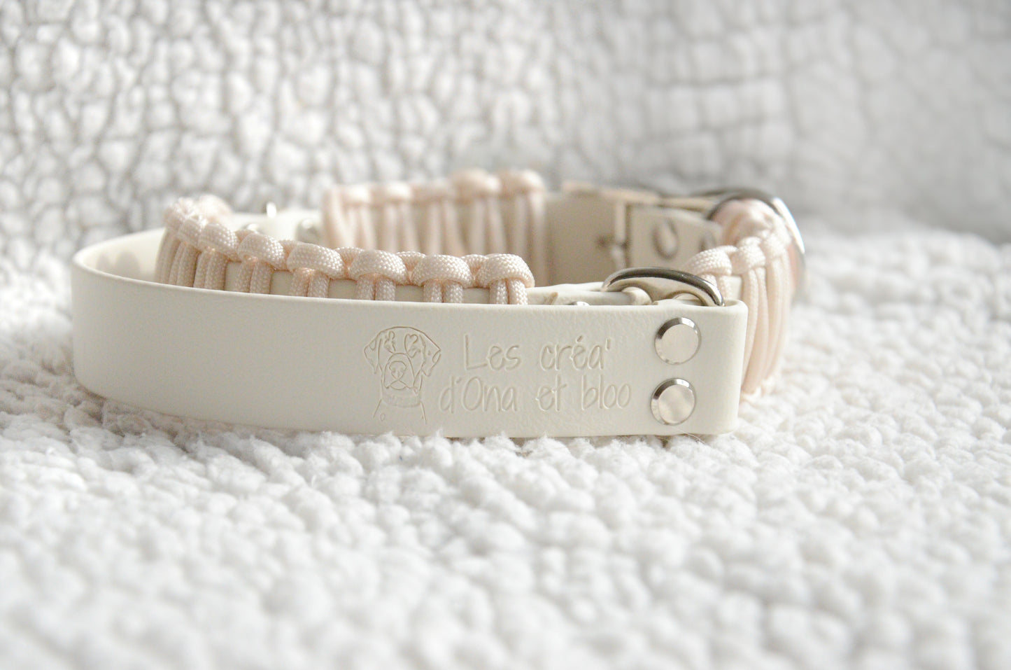 Bloo - collier en biothane et paracorde