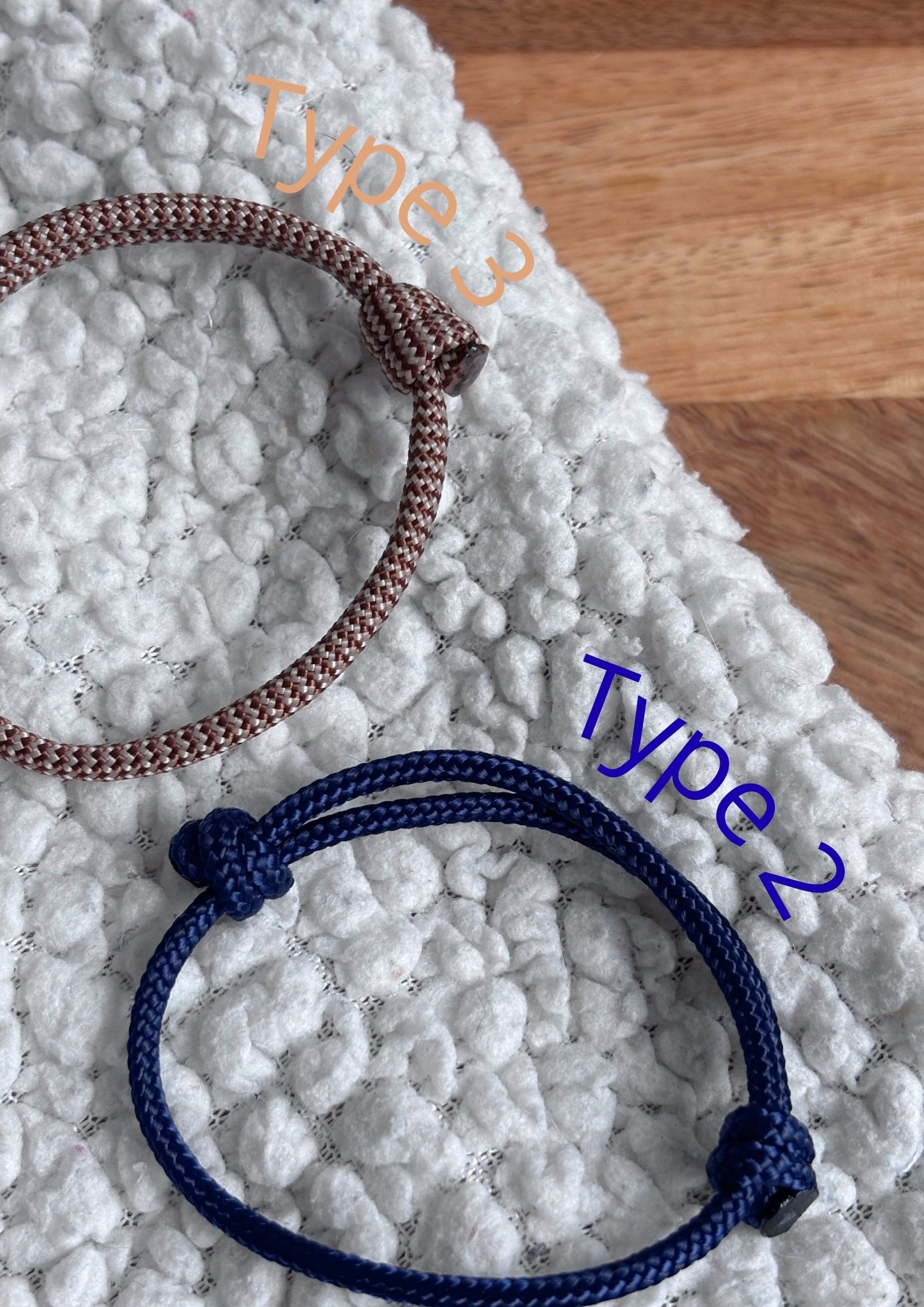 Collier de naissance en paracorde