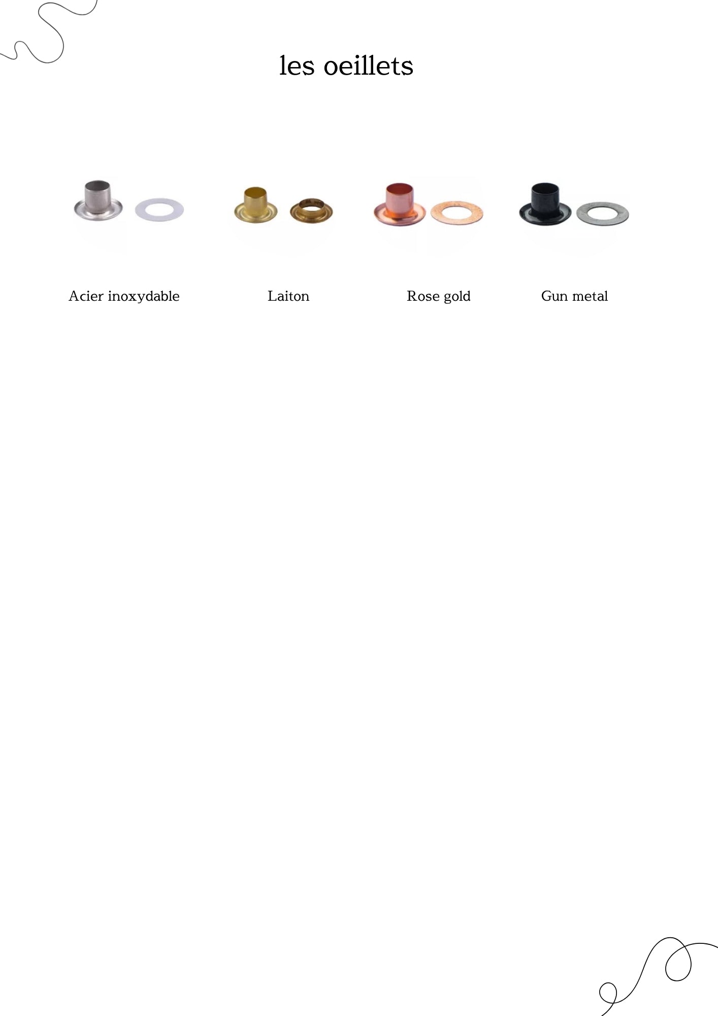 Oeillets